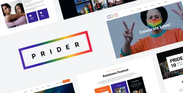 Prider – LGBTQ & Gay Rights Festival Template Kit